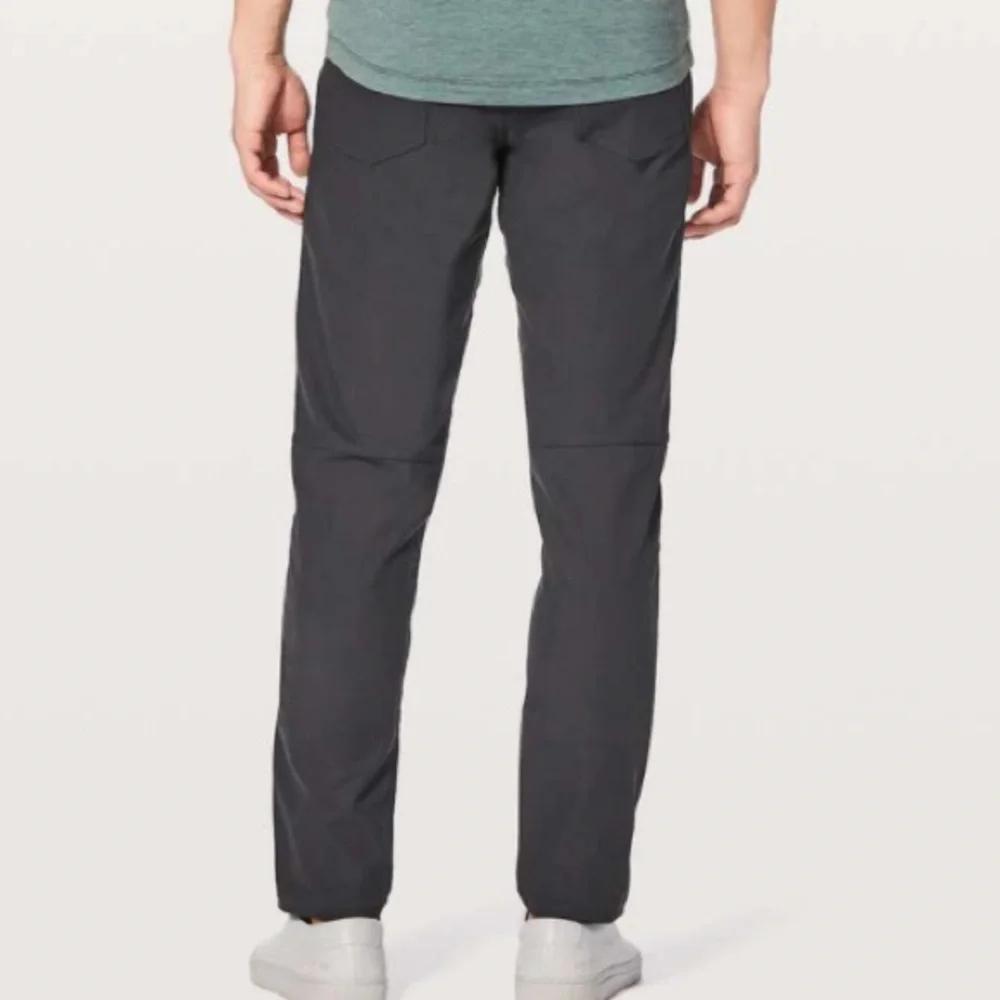 Lululemon ABC Pant Classic 34” Dark Gray‎ Obsidian Size 34 - Picture 2 of 9